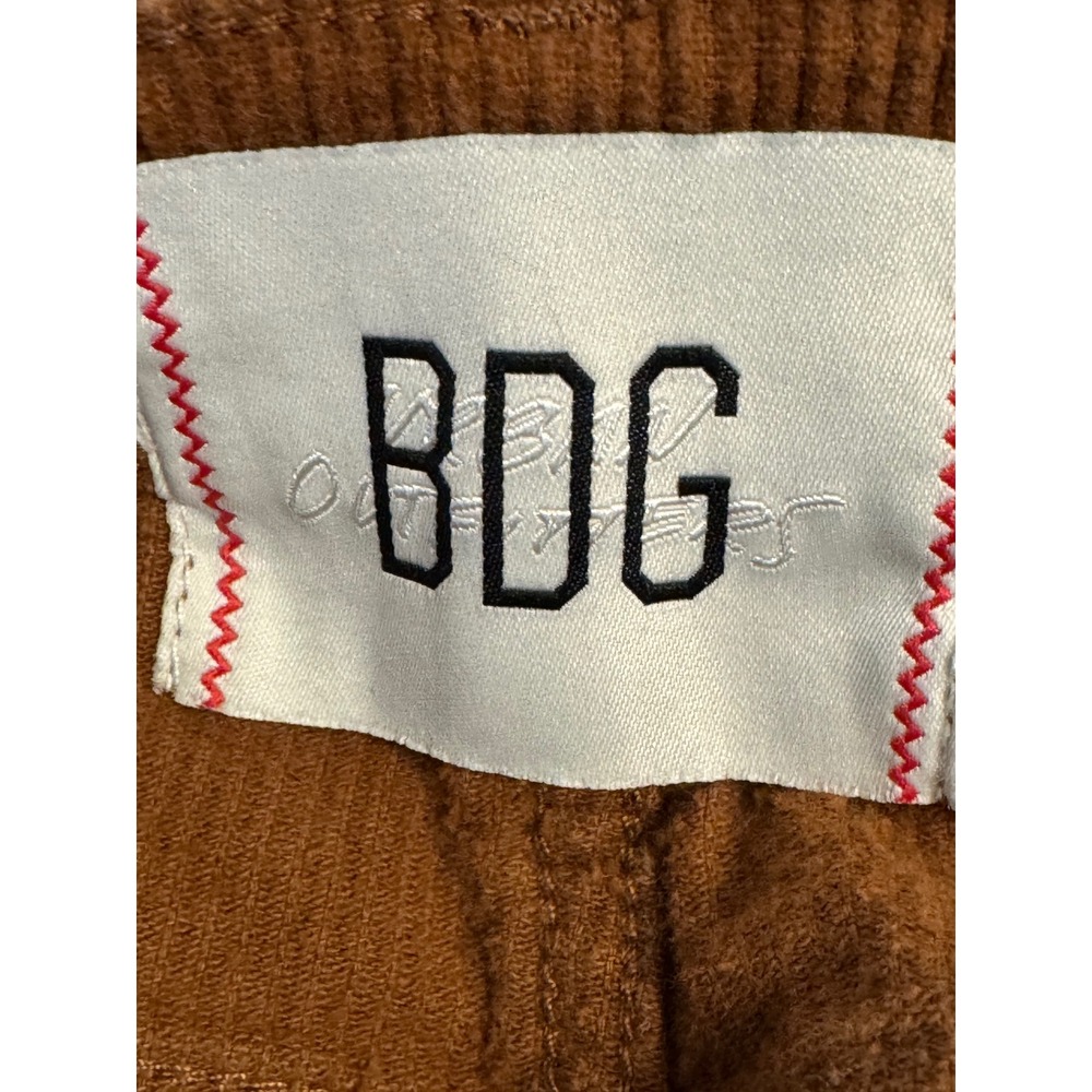 BDG Urban Outfitters Brown Corduroy Straight Leg High Rise Pants Size 30 - Picture 3 of 9